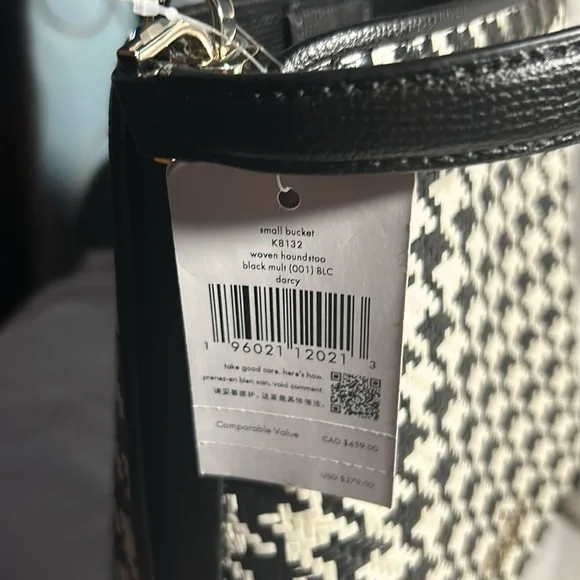 Kate Spade houndstooth crossbody handbag - Picture 13 of 13
